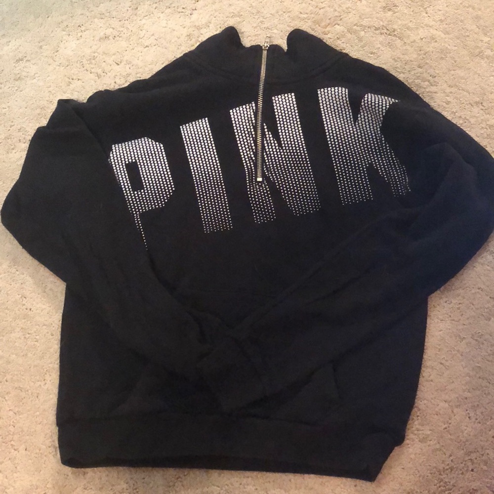 Victoria’s Secret Pink 1/4 zip hoodie